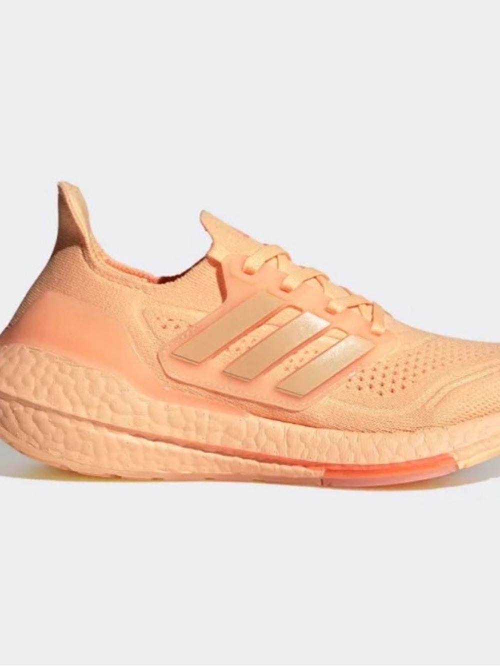 adidas Women’s ultra boost 21 Athletic Running Shoe - Peach Coral